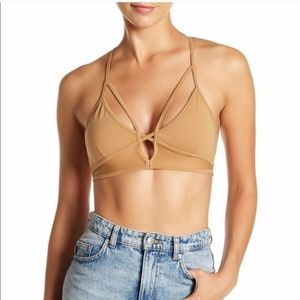 Dance and Marvel Solid Mesh Bralette